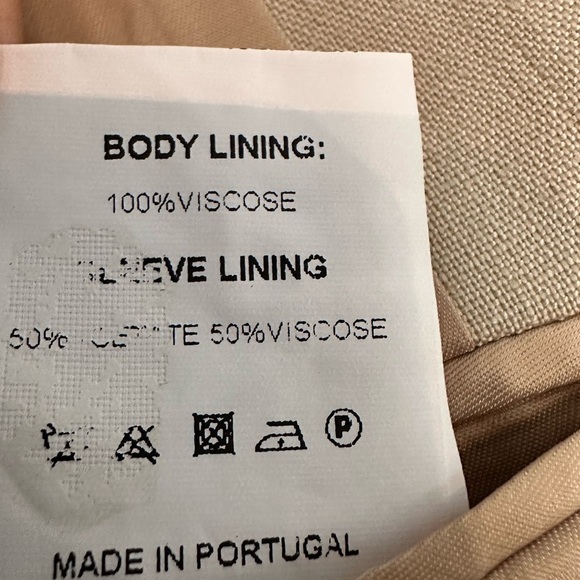 Joseph Turner Linen suit jacket Elegant Beige Men's Blazer - Picture 4 of 9